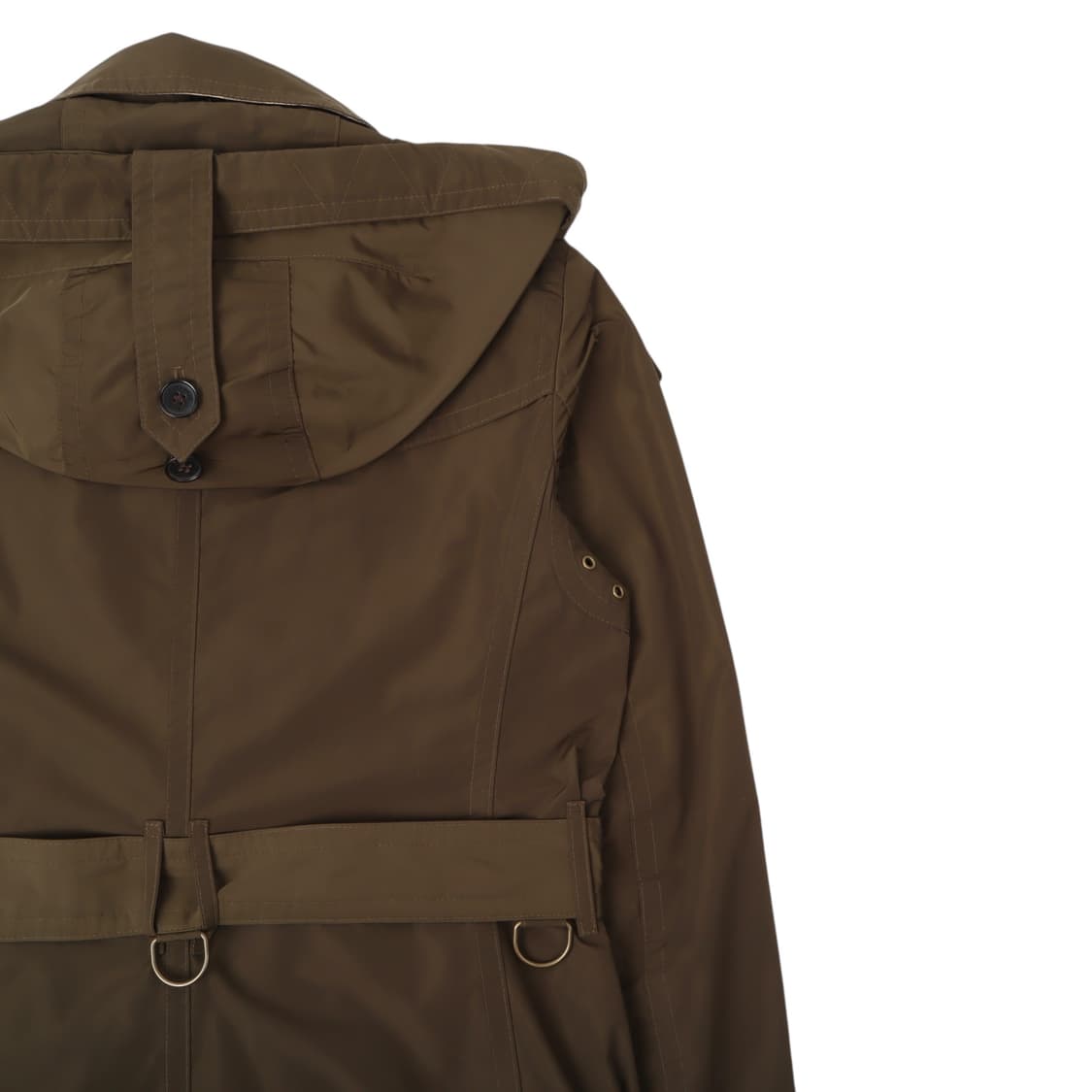 버버리 발모랄 카키 더블 트렌치코트 상품이미지6