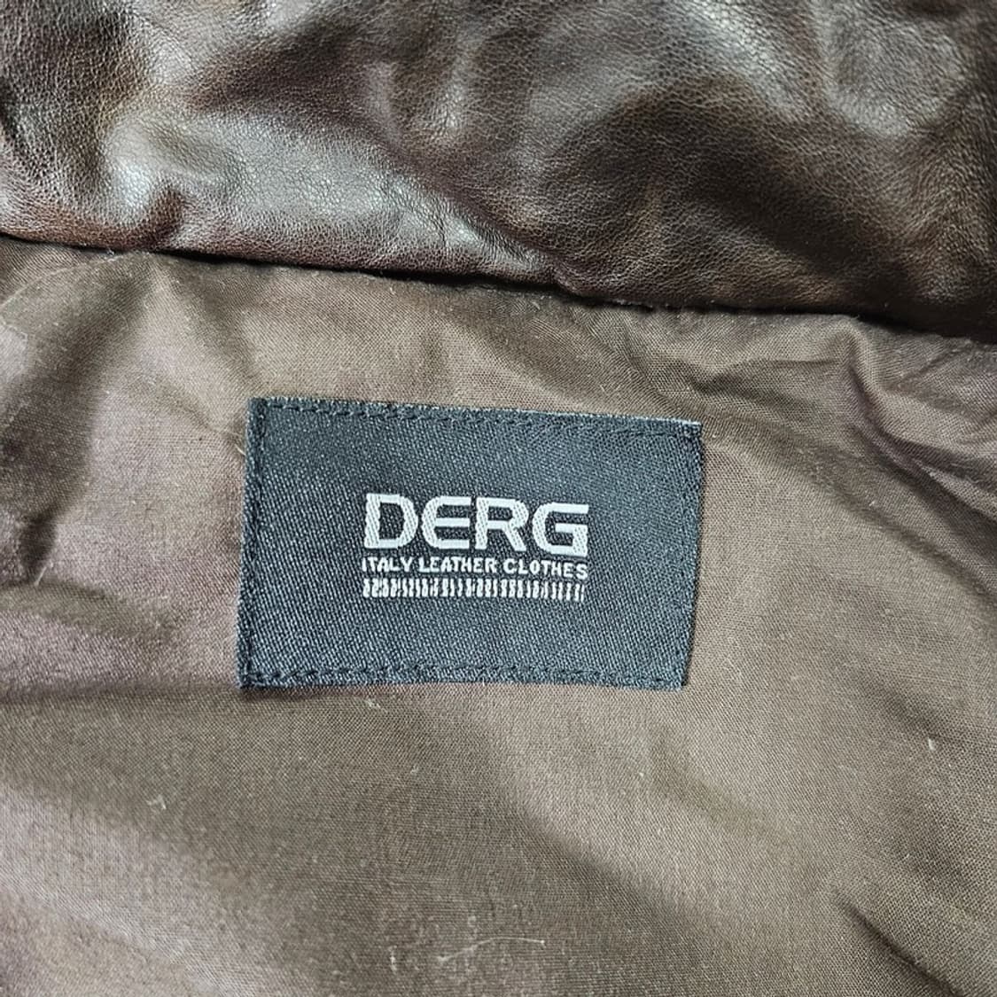 DERG 이태리 양가죽 덕다운 패딩 2XL 상품이미지6