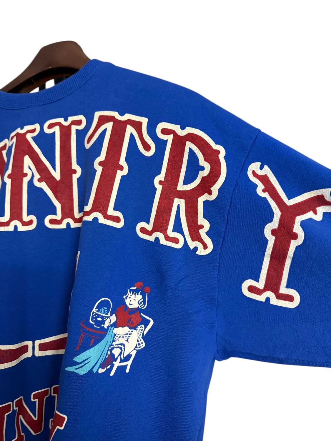 OS 캐피탈 kapital big kountry 크루넥 블루 상품이미지1