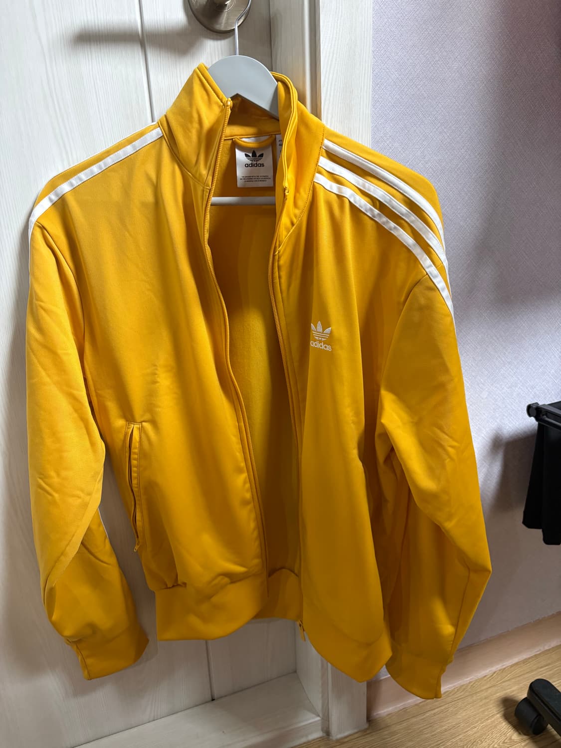 아디다스 져지 트랙탑 옐로우 XS 상품이미지2