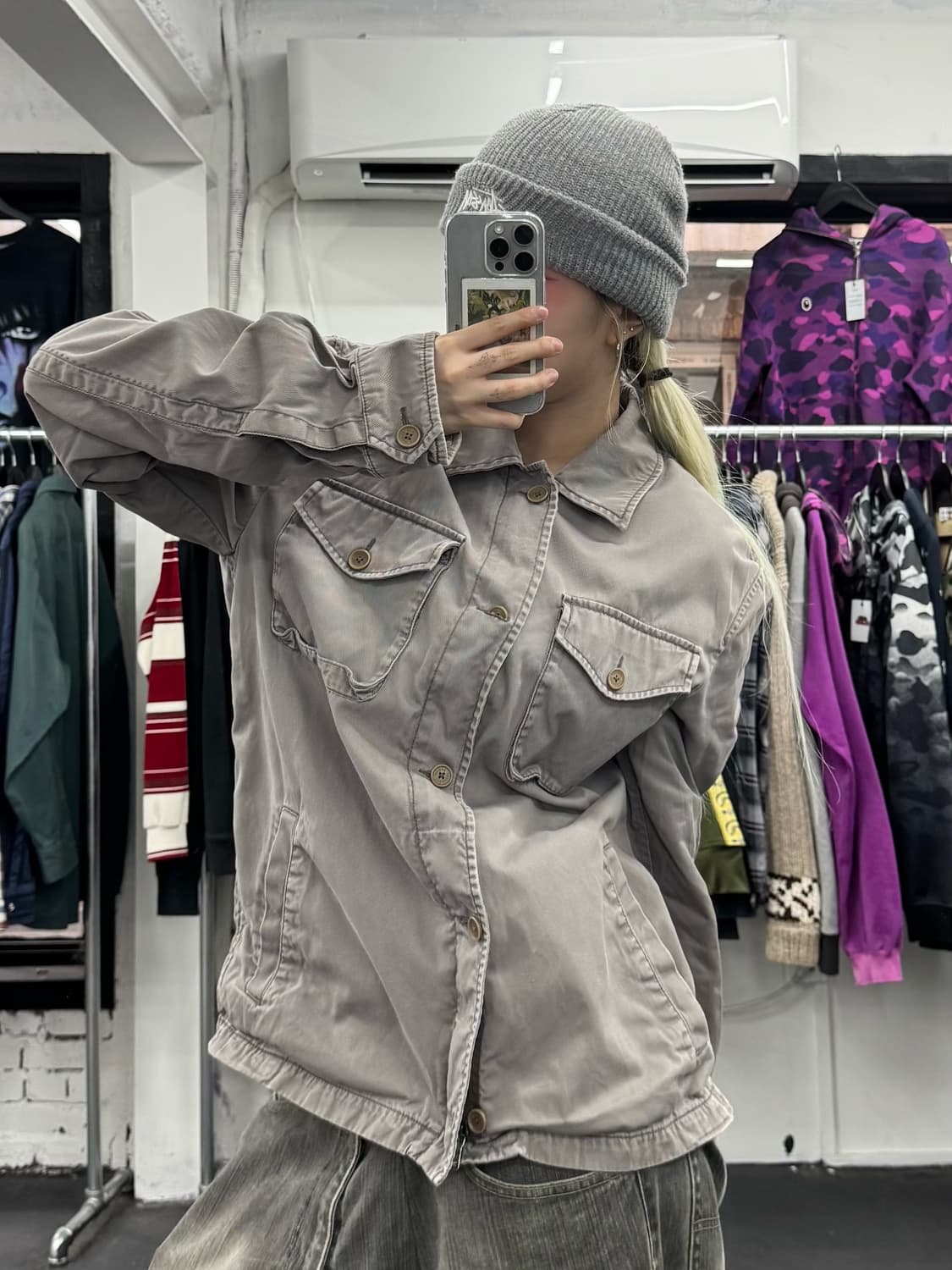 아르마니 익스체인지 투웨이 코튼 자켓 상품이미지5