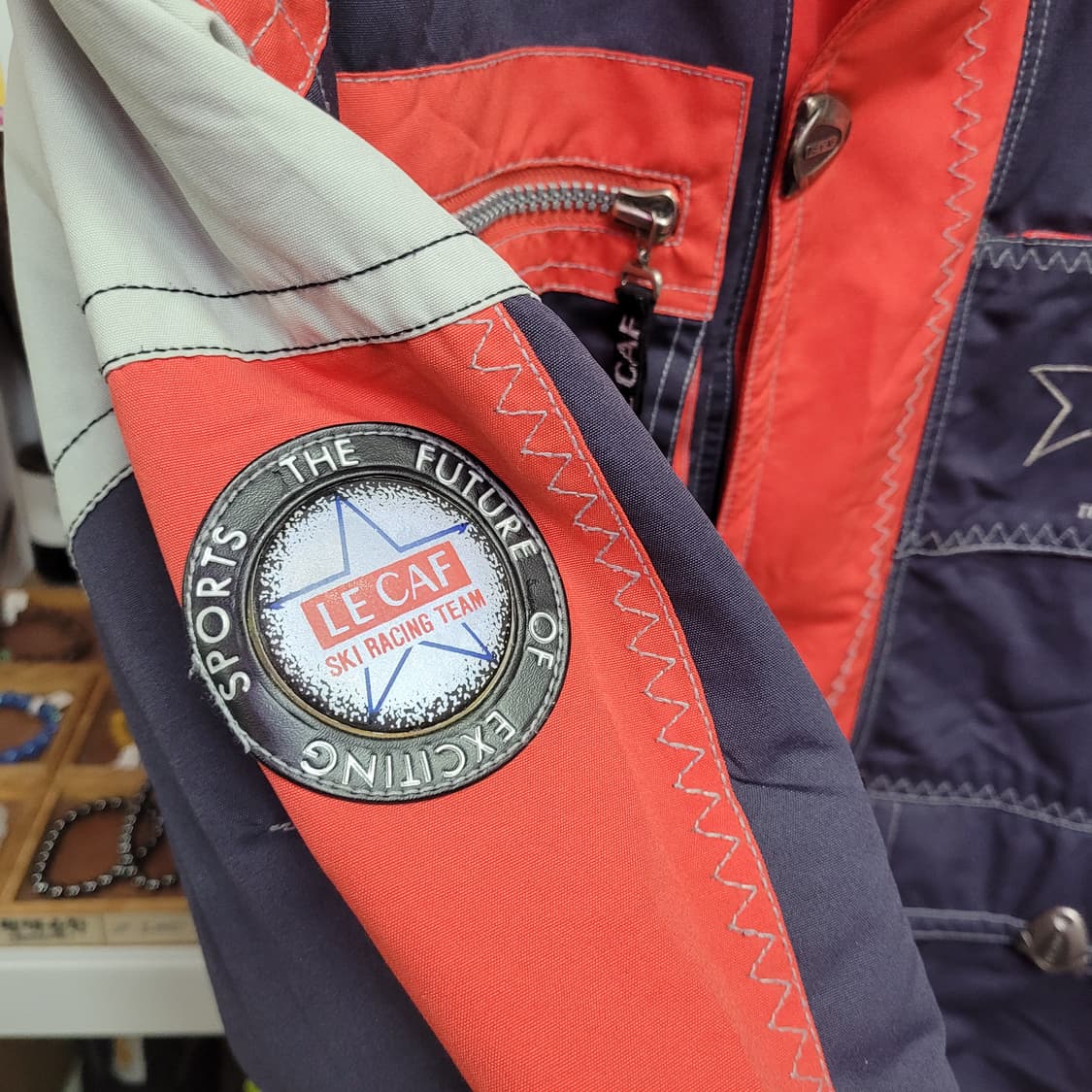 LECAF 르까프 올드스쿨 스키 팀 자켓 점퍼 상품이미지4