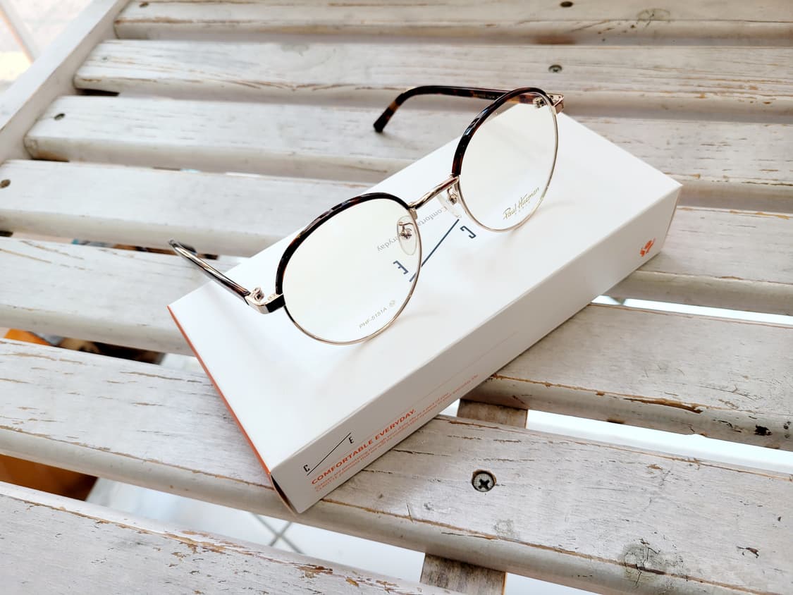 폴휴먼 PHF-5151A 둥근 호피골드안경테 상품이미지2