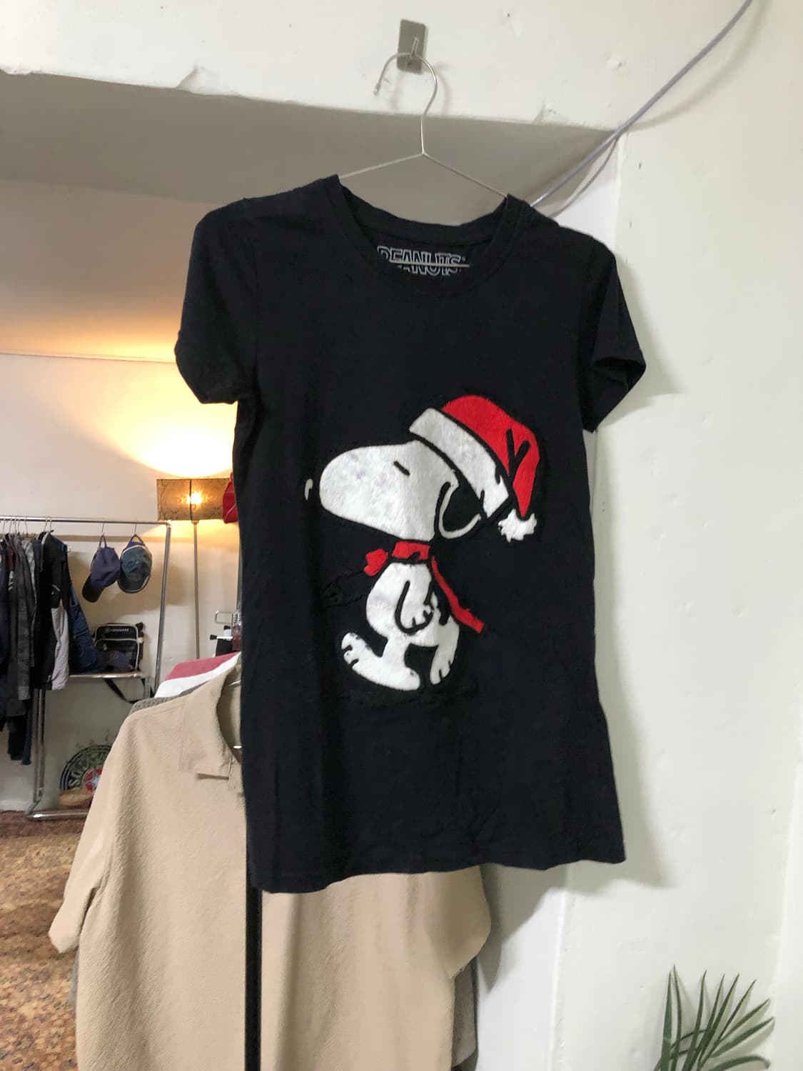 Peanuts 크리스마스 에디션 스누피 반팔티 상품이미지1