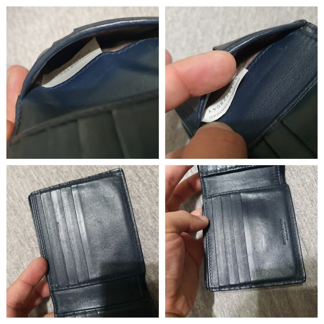 정품 보테가베네타 남성 반지갑  상품이미지8