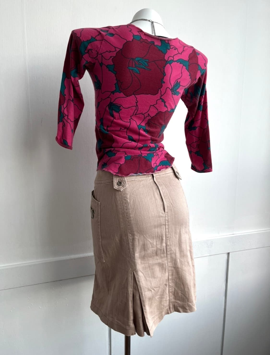 KUMIKYOKU 카고 스커트 상품이미지6