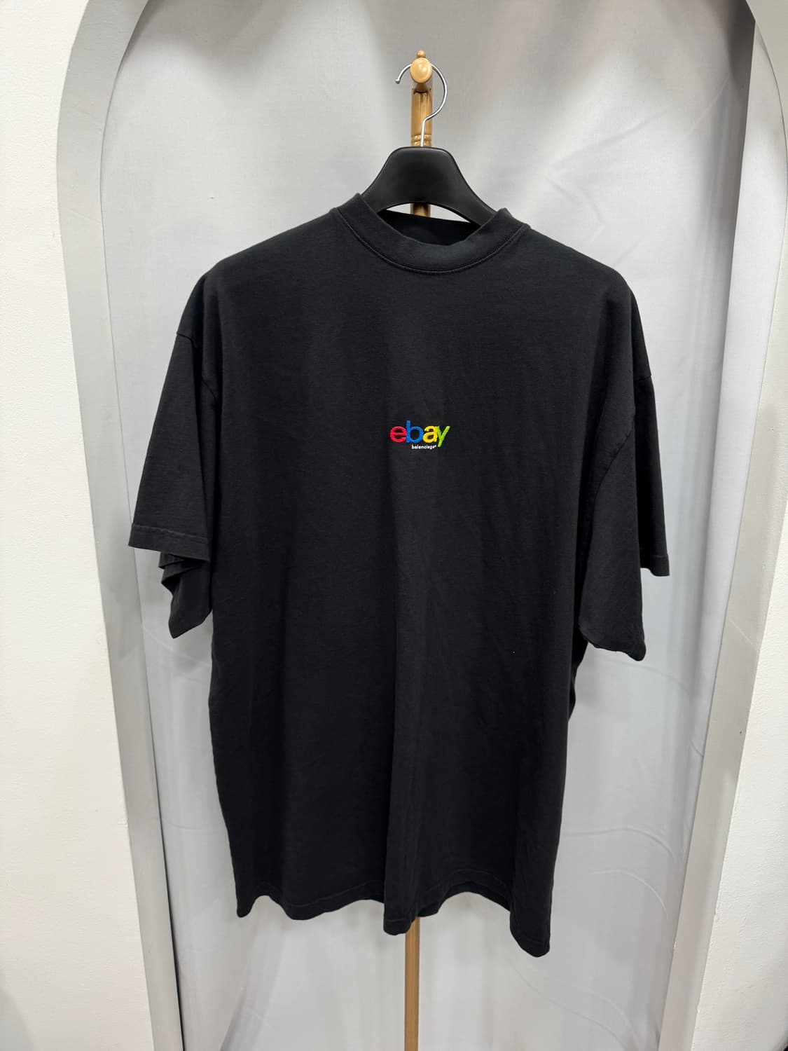 백화점판 발렌시아가 이베이 반팔티 3사이즈  상품이미지1