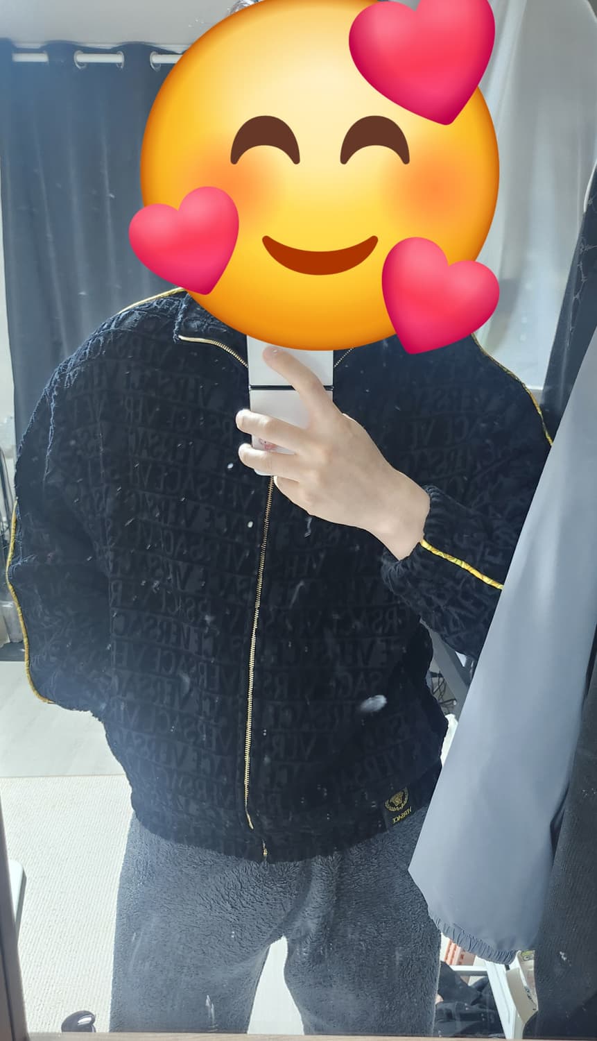 베르사체 아이러브 바로크 집업 스웨트셔츠 상품이미지9