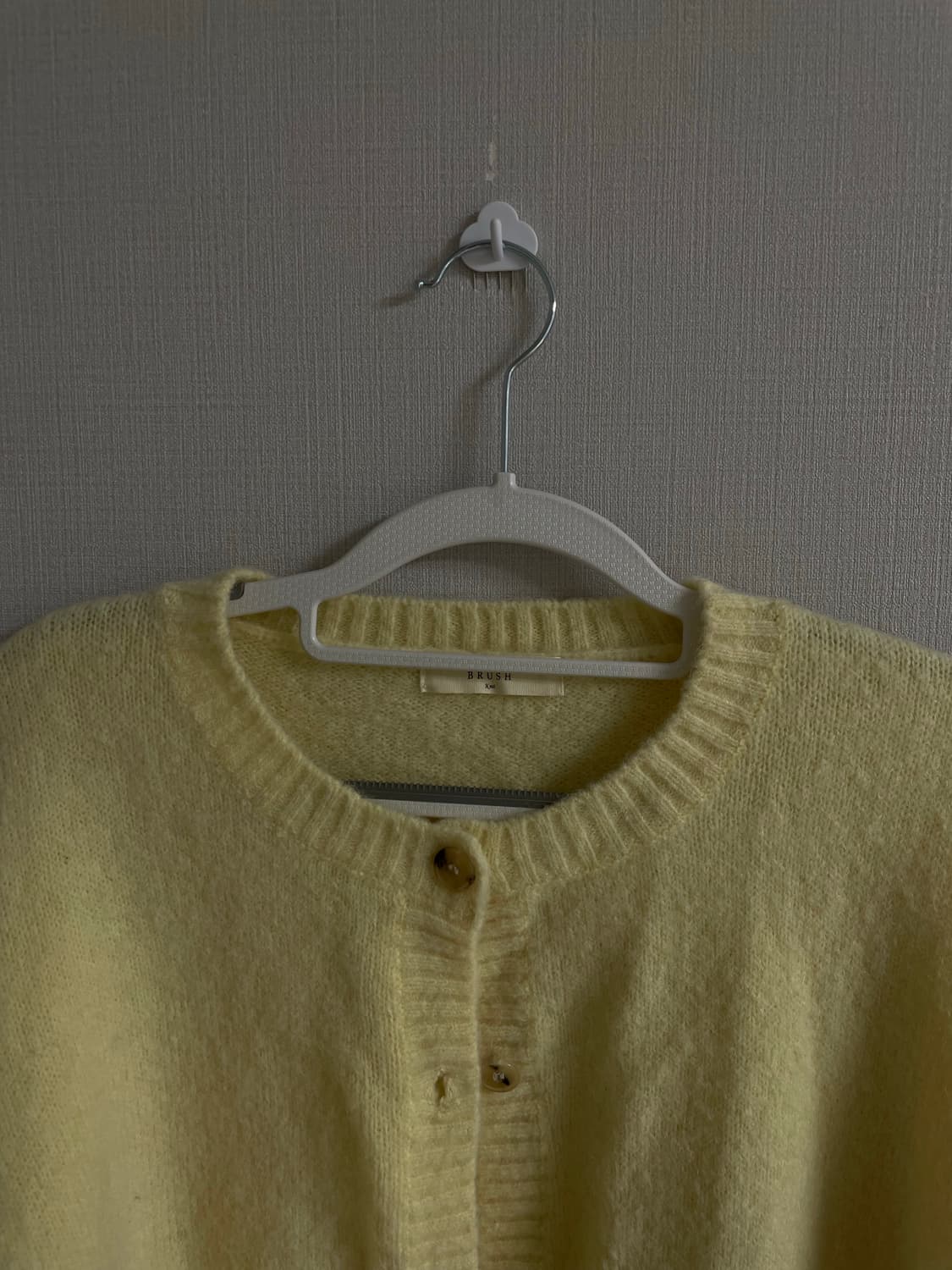 병아리 니트 (단추 브라운) 상품이미지4