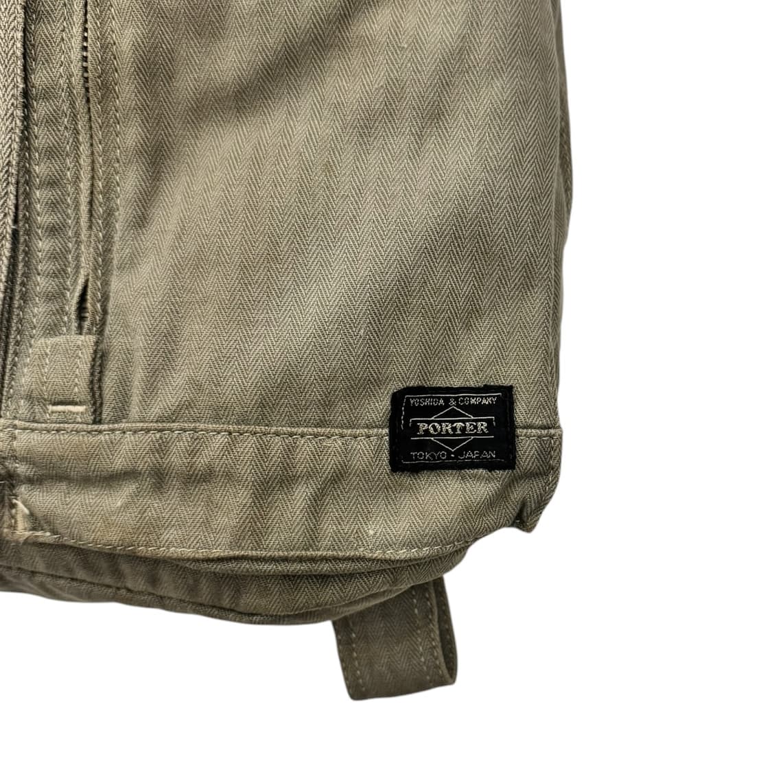 포터 페이지 헤링본 럭색 백팩 카키 상품이미지5