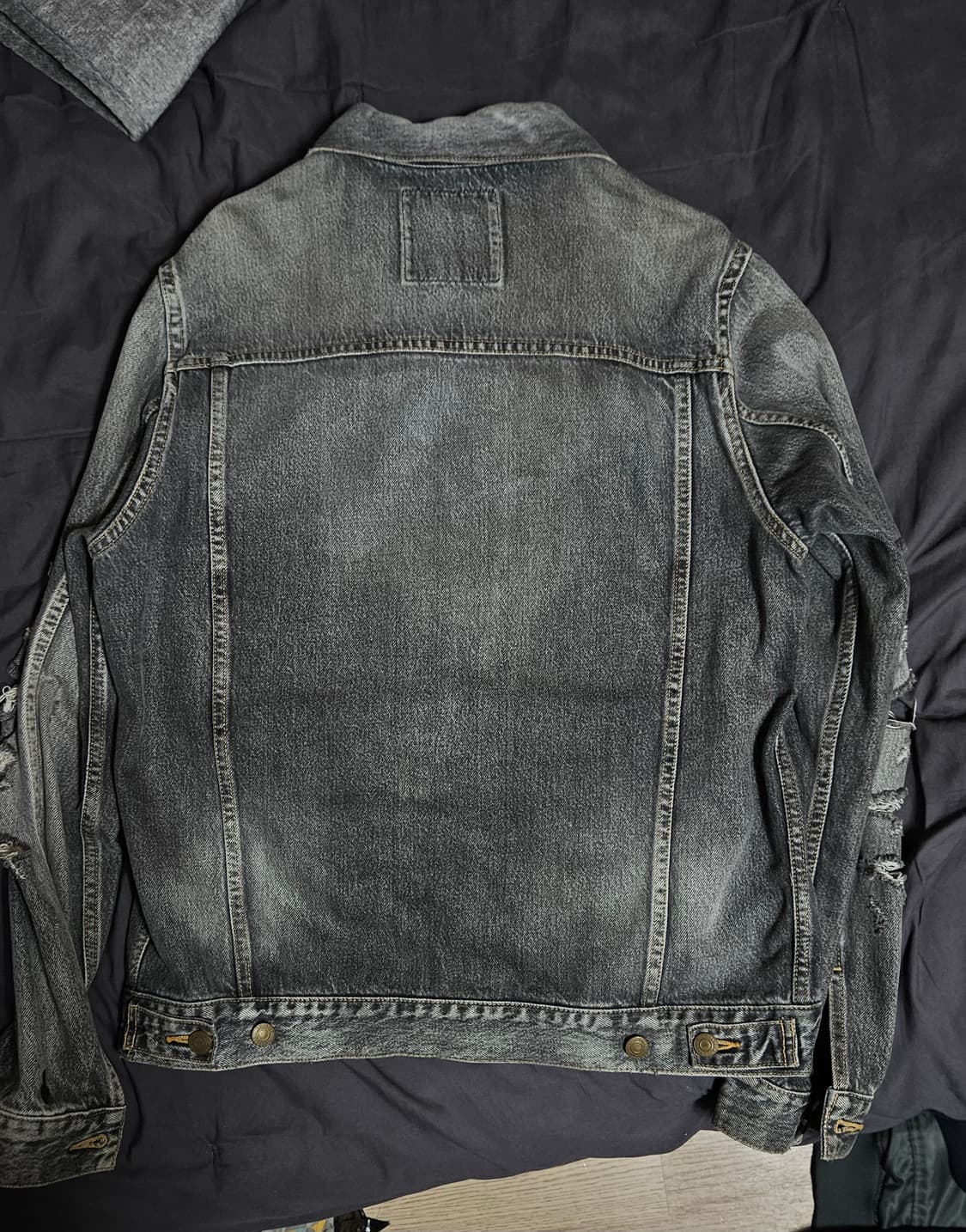 스웨거 재팬 슬릿워싱 데님자켓 L 상품이미지3