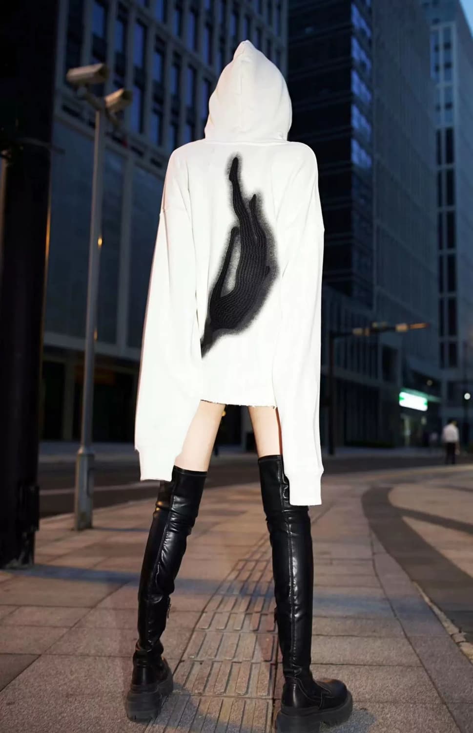 FVVO Classic logo embroidered hoodie 상품이미지6