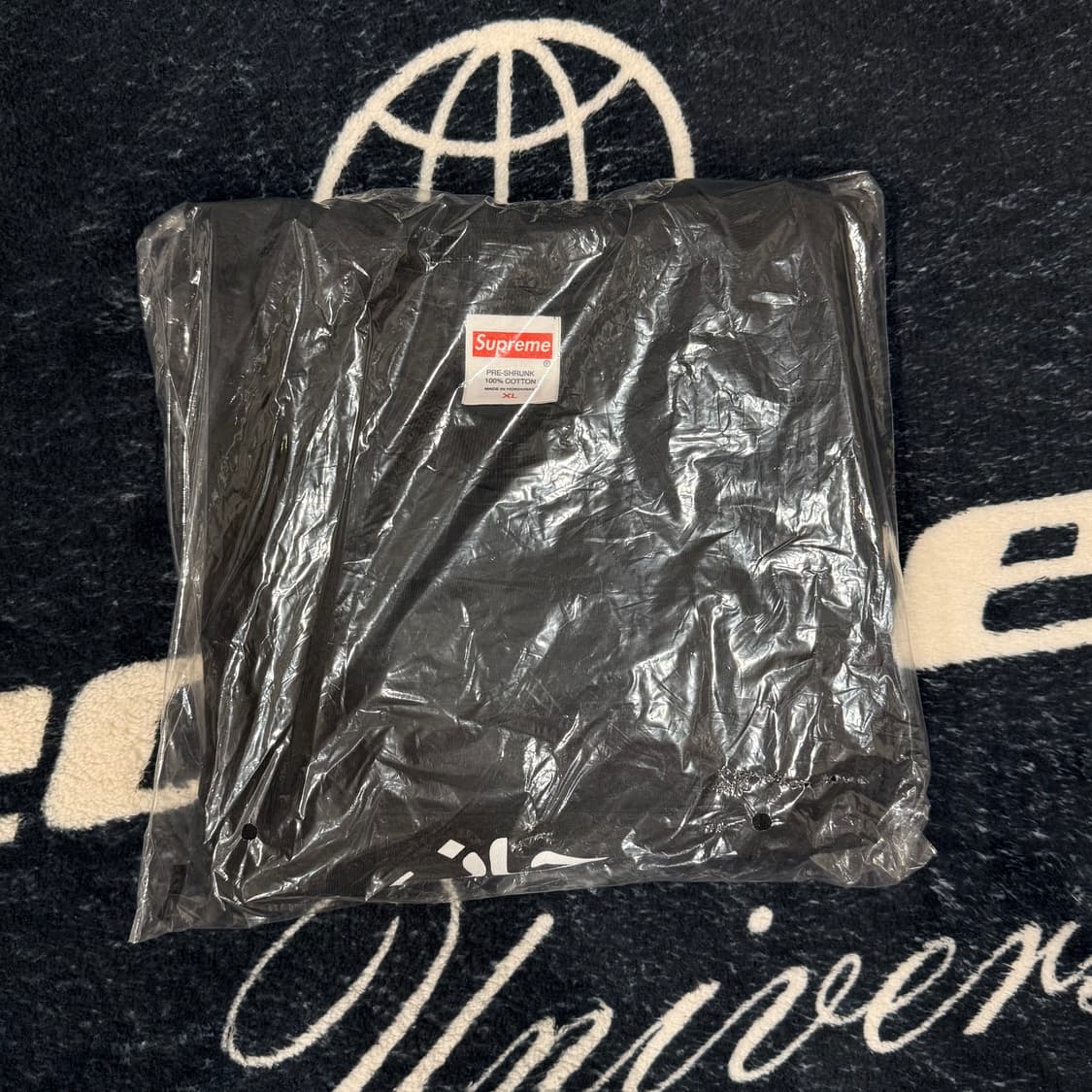 슈프림 아라빅 박스 로고 티셔츠 블랙 XL 26SS 새상품 상품이미지1