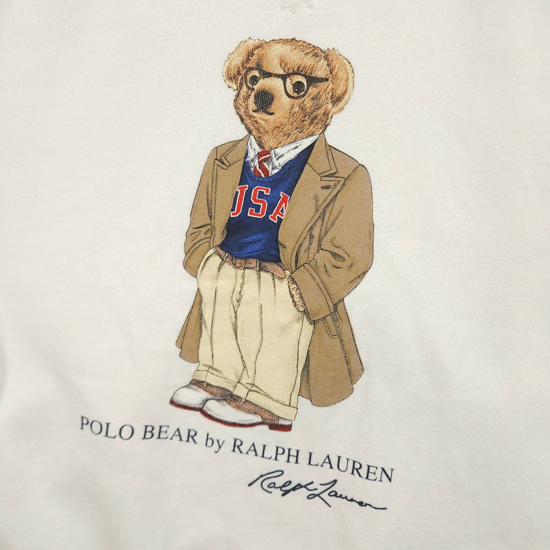 XL(105) 폴로 랄프로렌 베어 크루넥 맨투맨 상품이미지3