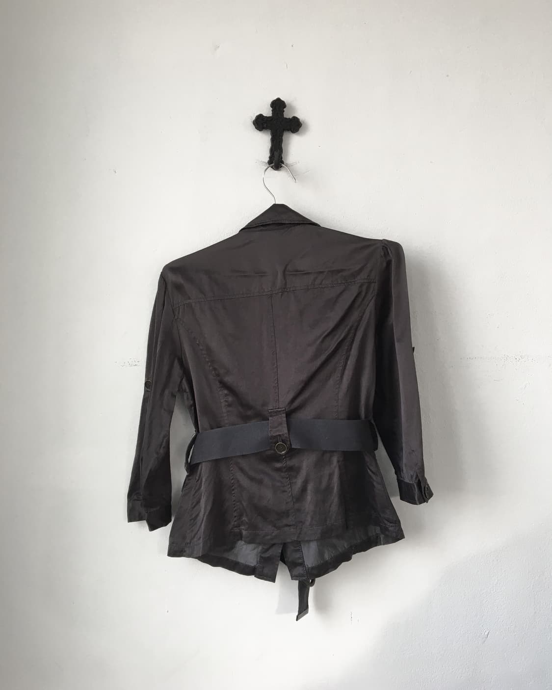 Max & co glossy belted jacket 상품이미지4