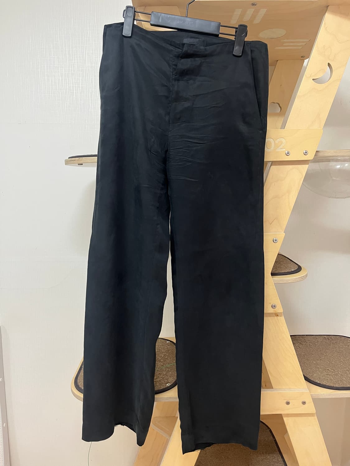 [2] 머듈 라운지 팬츠 큐프라 블랙 상품이미지2