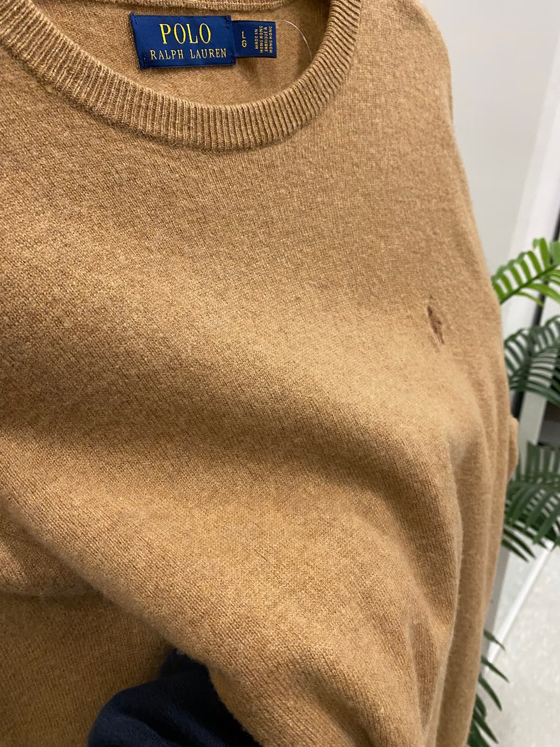 폴로 랄프로렌 브라운 울니트 상품이미지2