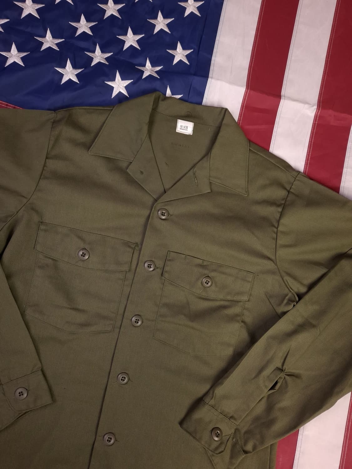 새제품 오리지날 미군 OG-507 셔츠 상품이미지2