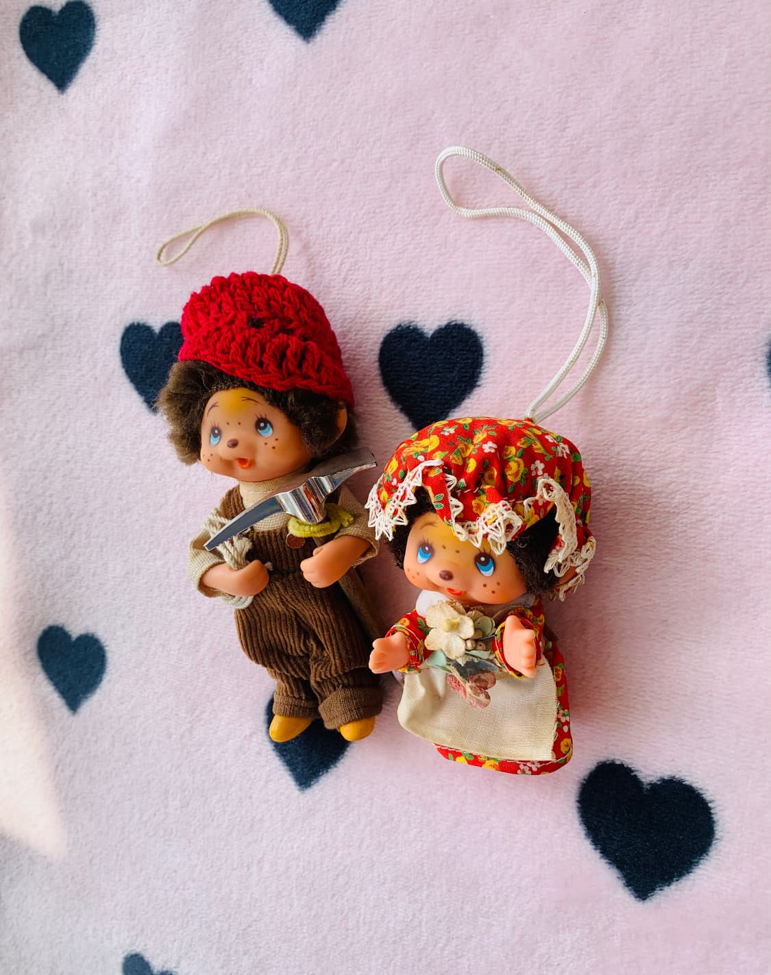 희귀 레트로 농부 & 아낙네 컨셉 몬치치세트 상품이미지3