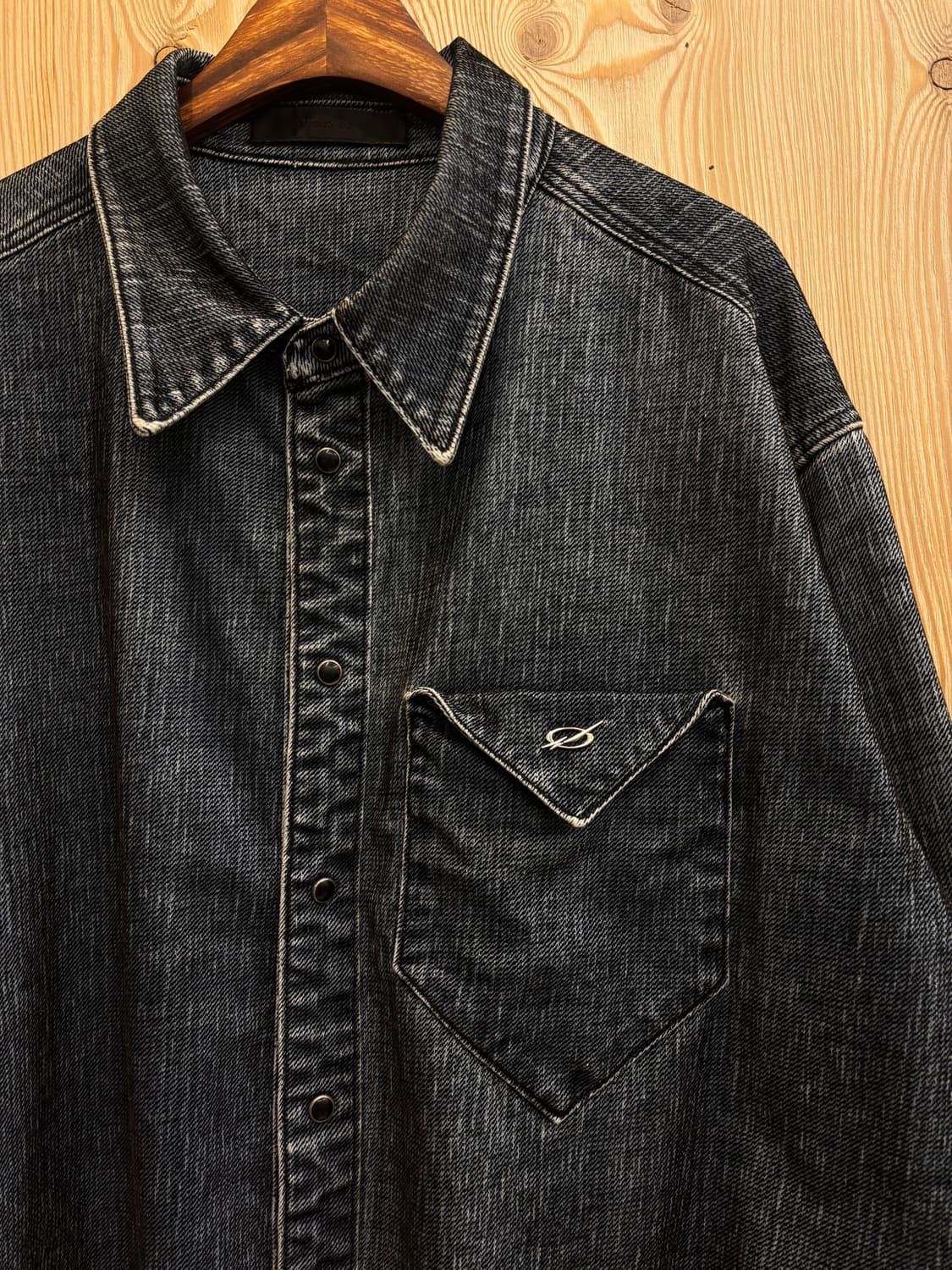 51퍼센트 데님 버튼 셔츠 자켓 상품이미지2