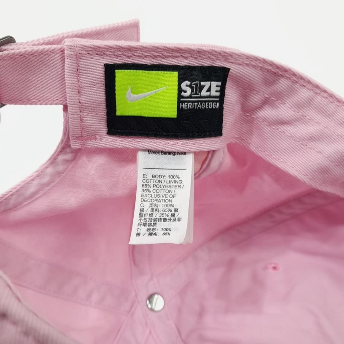 (HA106)59 나이키 H86 핑크 볼 캡 모자 상품이미지5