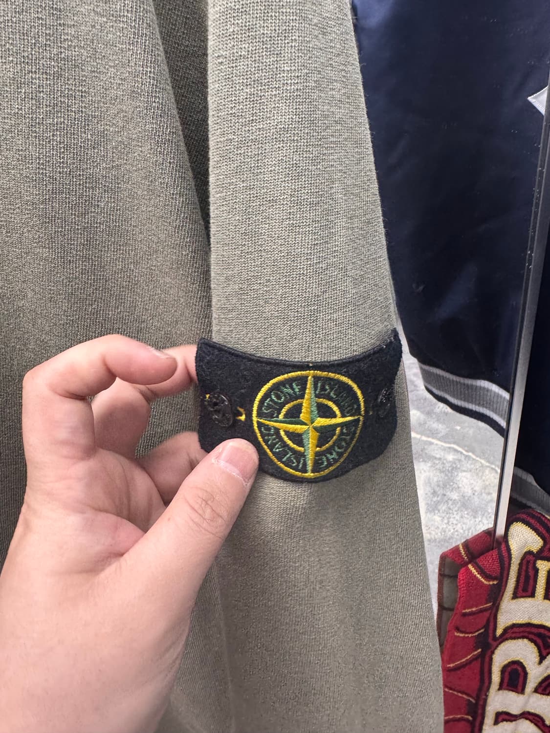 국내매장정품qr) 스톤아일랜드 맨투맨 코튼맨투맨 상품이미지5