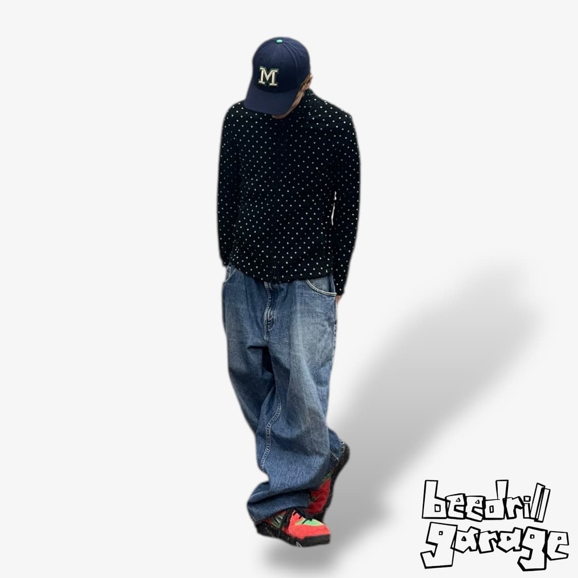 유니클로 땡땡이 플리스 집업 상품이미지1