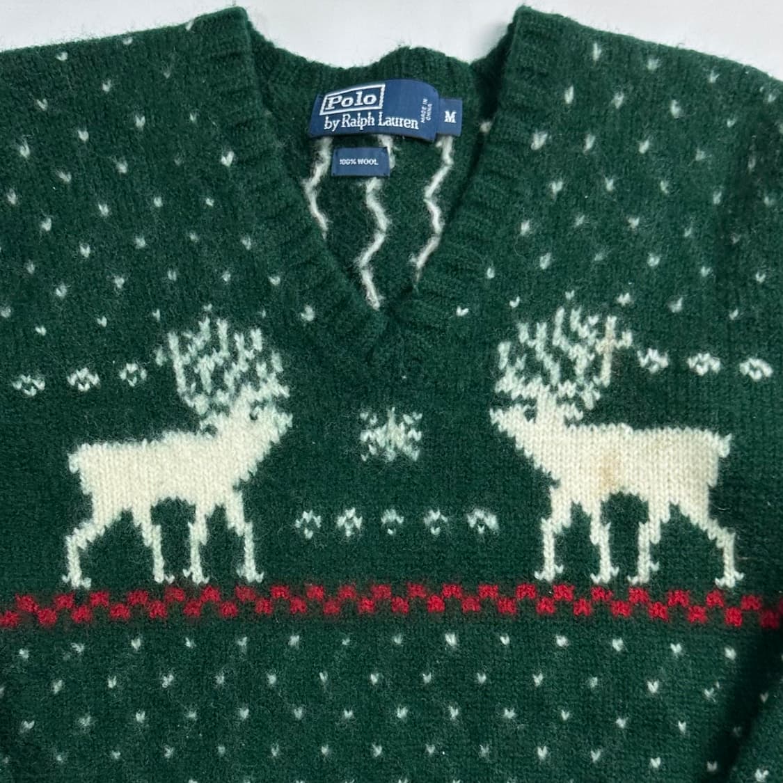 폴로 랄프로렌 노르딕 패턴 울 니트 상품이미지2