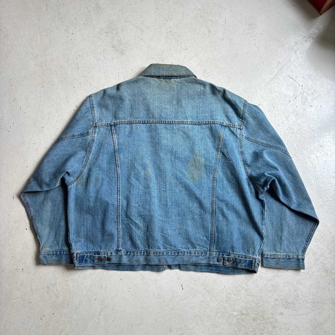 00s 랭글러 HERO 빈티지 트러커 데님자켓 3XL 상품이미지7