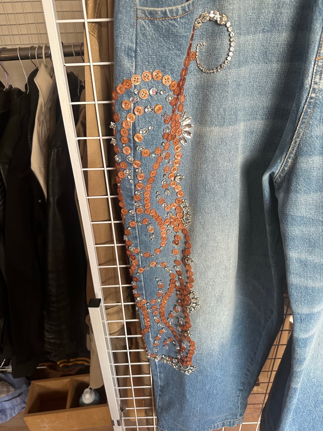 블루마블 배기 팬츠 (36) 상품이미지4