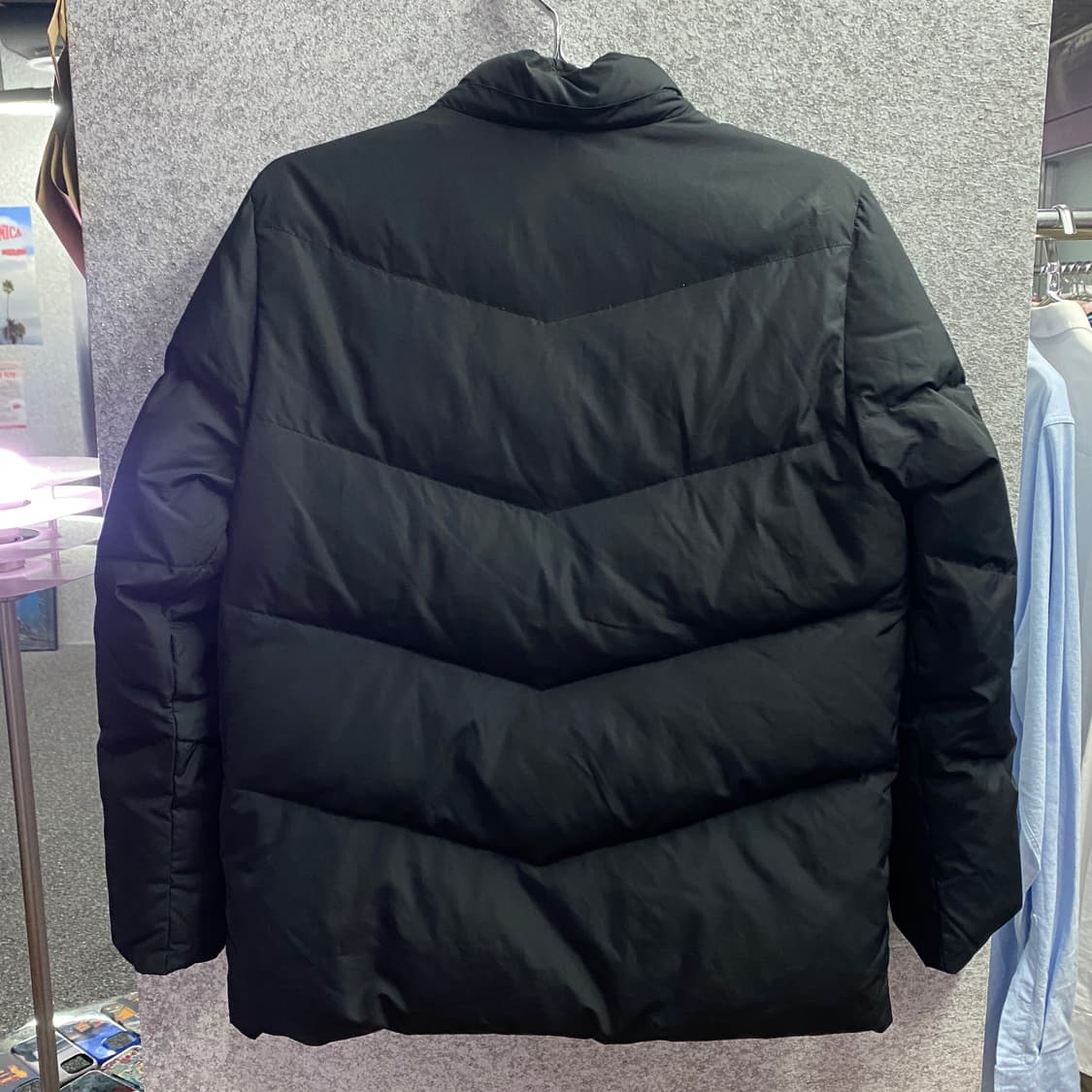엄브로 스몰로고 덕다운 패딩 B2842 상품이미지3