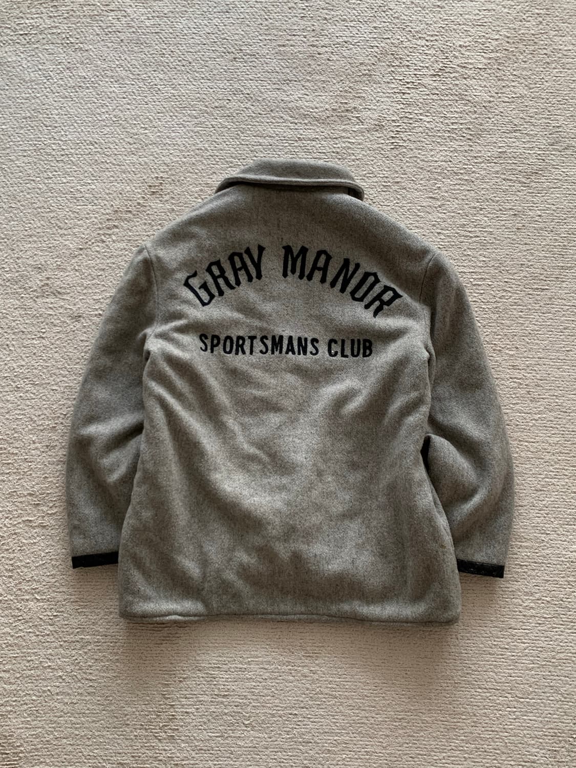 50s 스틱 스포팅 굿즈 울 스포츠 자켓 상품이미지8