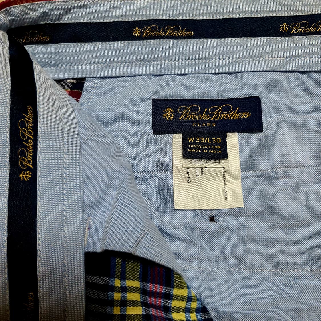 브룩스브라더스 마드라스 패치워크 팬츠 상품이미지4