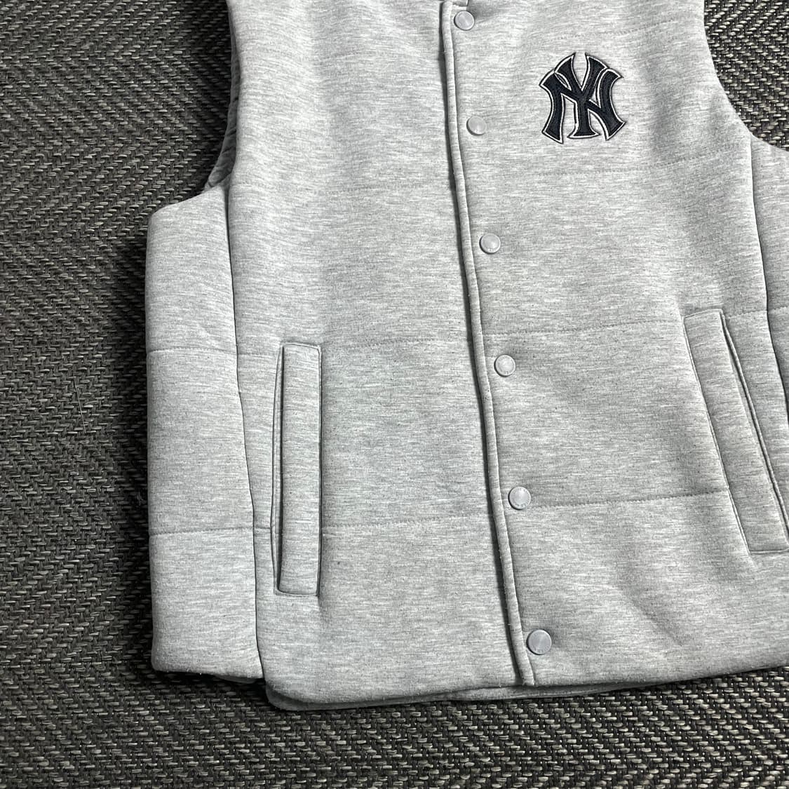 MLB 양키스 신슐레이트 패디드 베스트 그레이 y 4750 상품이미지3