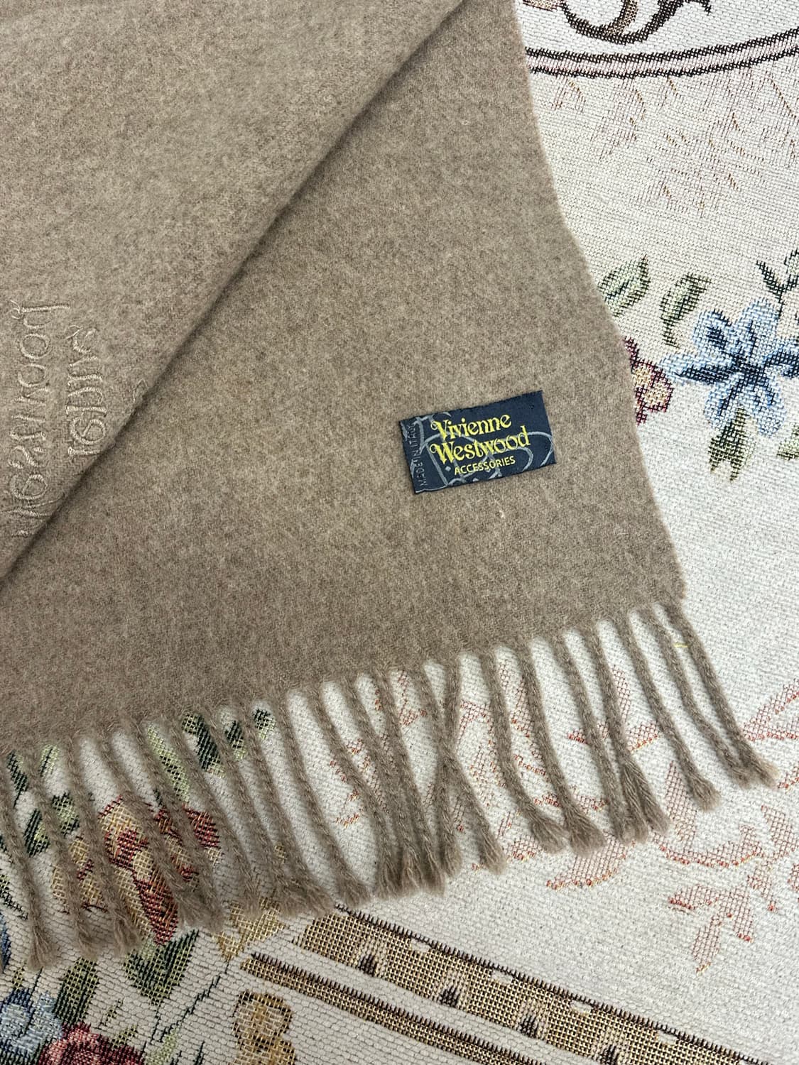 비비안웨스트우드 Vivienne Westwood Logo Muffler  상품이미지2