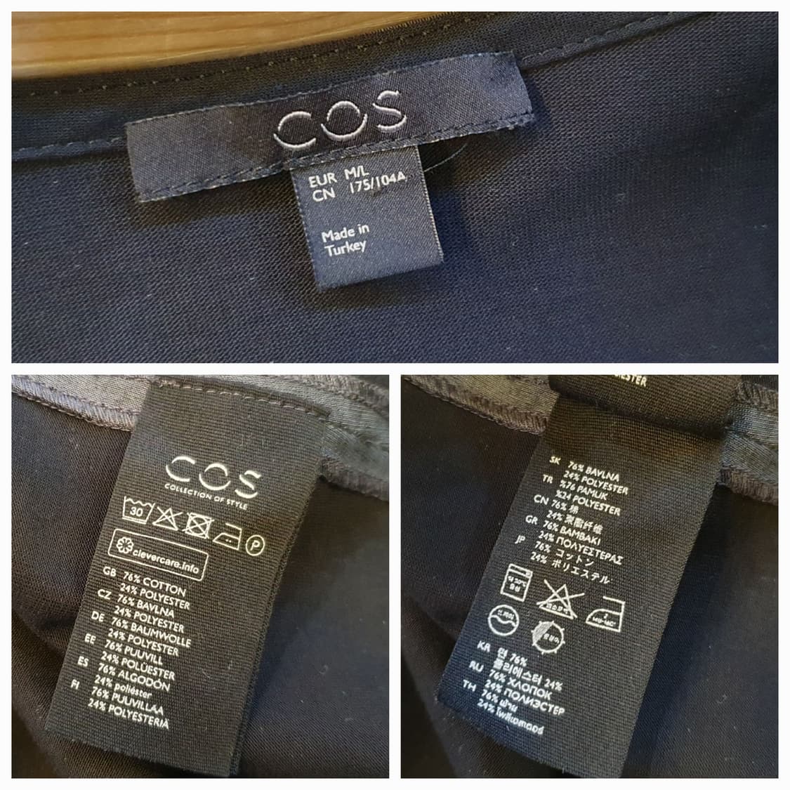 66/77.COS 랩 벨트립 탑  상품이미지6