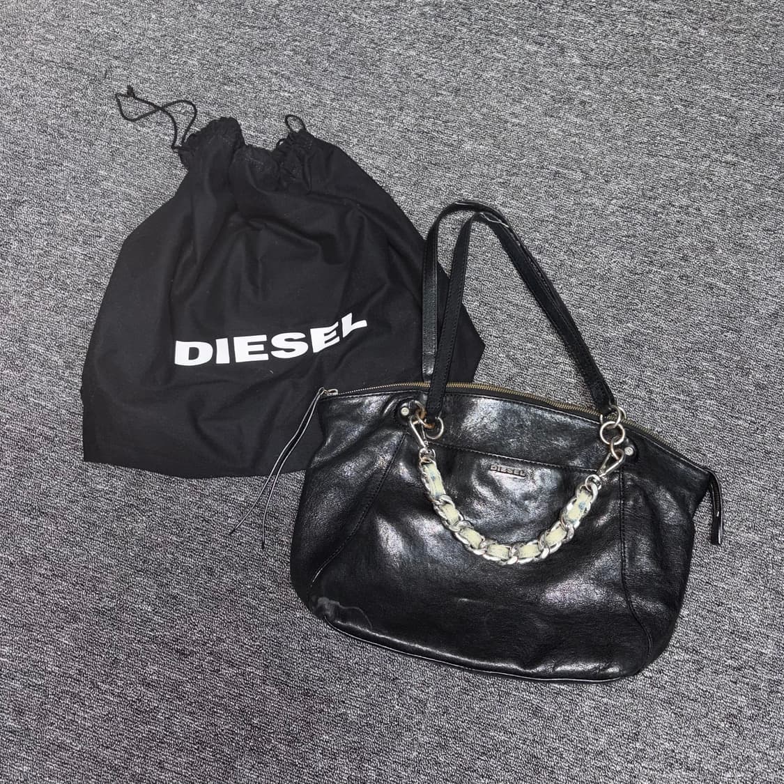 {Diesel} chain leather bag 상품이미지1