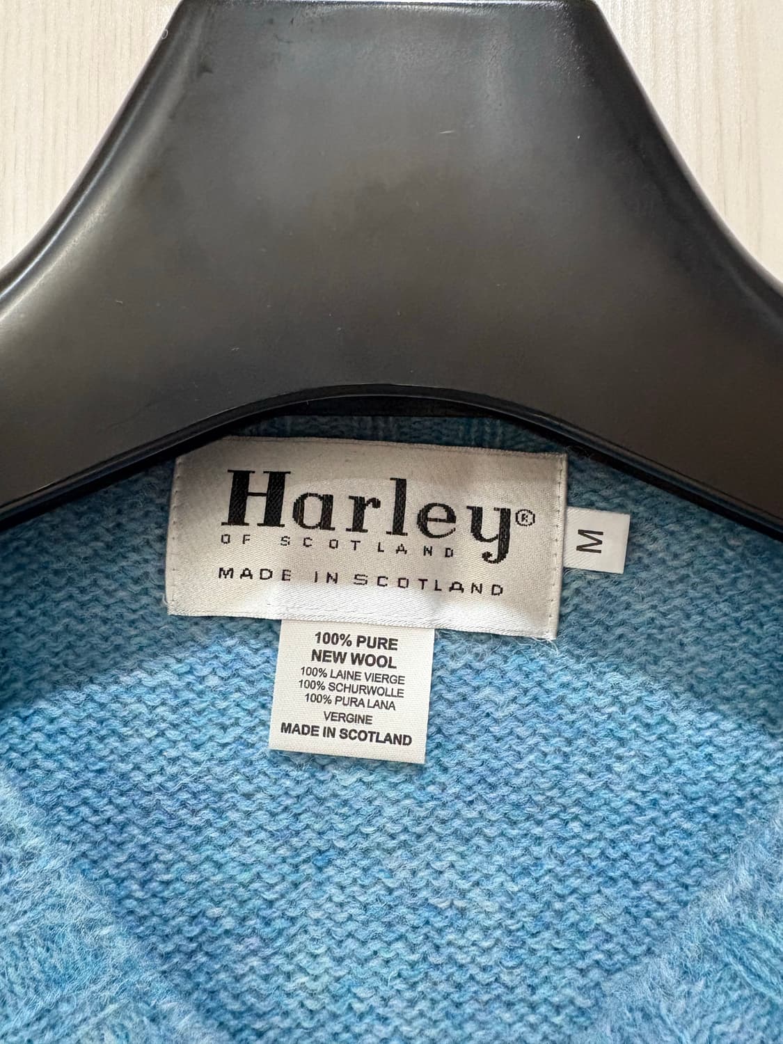 M 할리오브스코틀랜드 쉐기독 니트 덕에그 상품이미지2