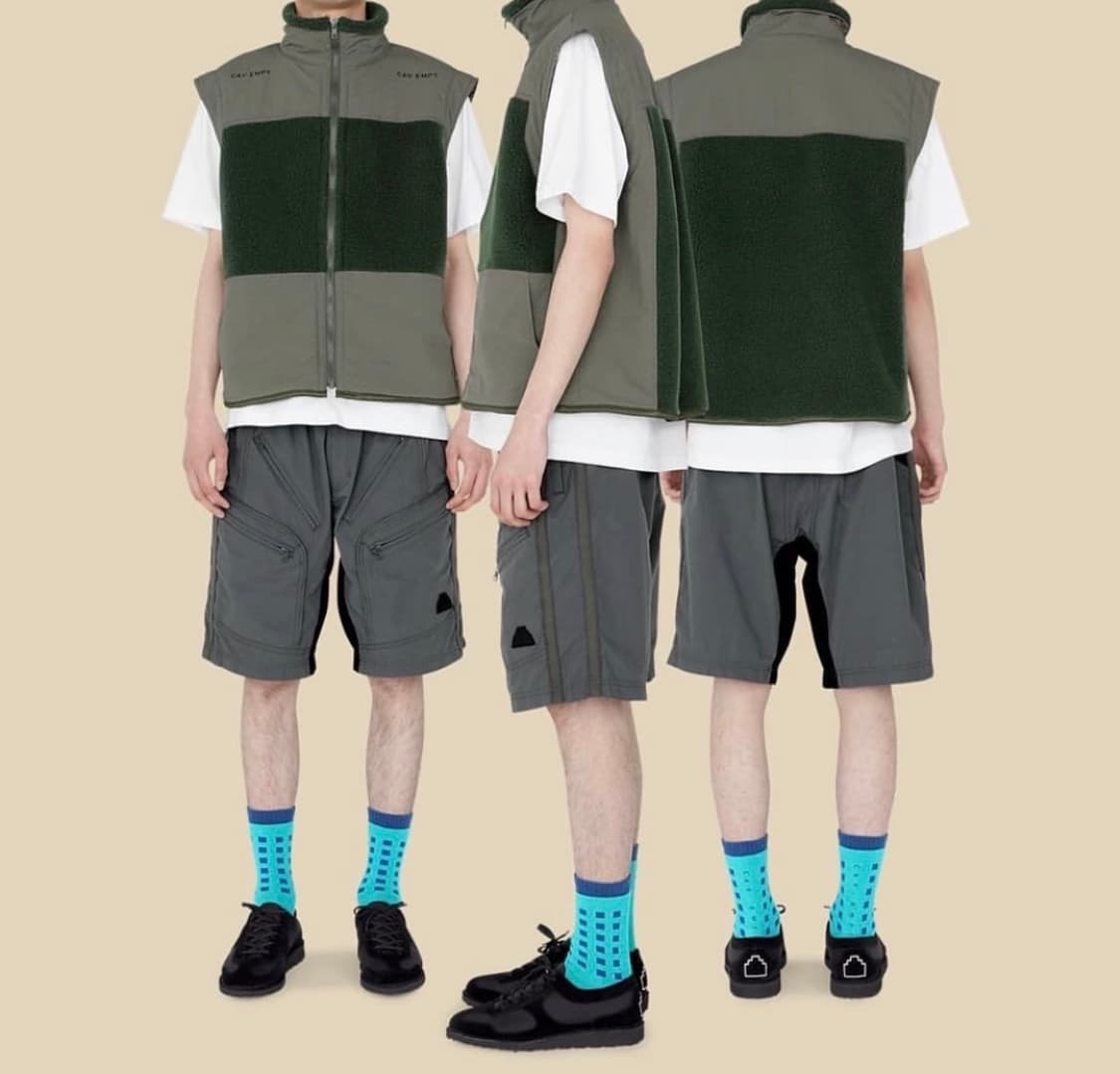 (XL) 카브엠트 보아 플리스 베스트 카키 조끼 상품이미지1