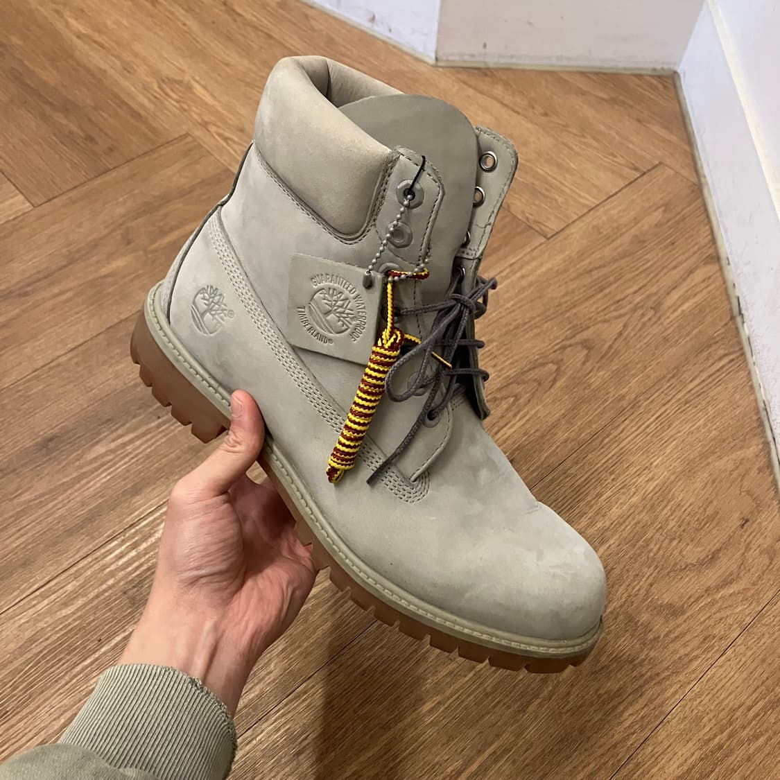 팀버랜드 6인치 부츠 그레이 상품이미지1