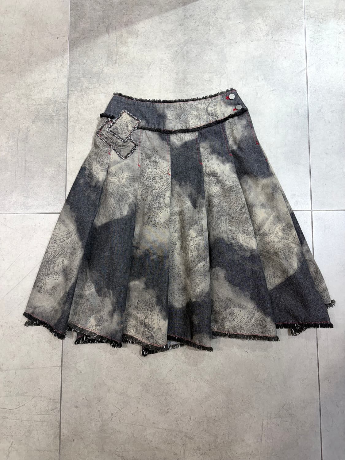 blan miu 그런지 y2k 스커트 상품이미지1