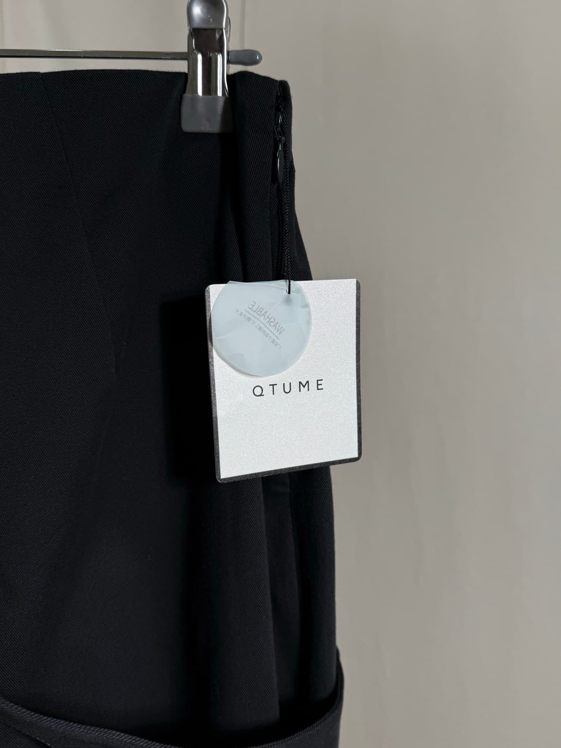 (새상품) Qtume 서스펜더 스트레이트 스커트 상품이미지9