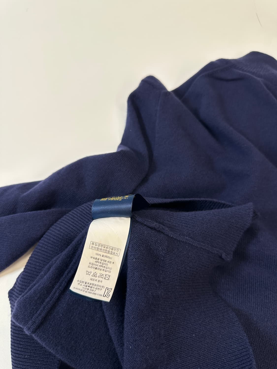 폴로 랄프로렌 메리노울 집업  L 상품이미지4