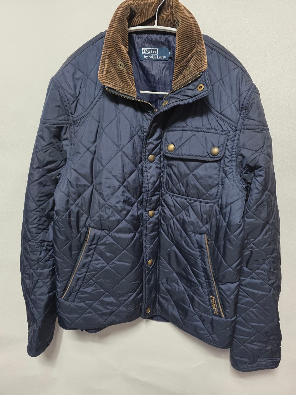 폴로랄프로렌  네이비 퀼팅자켓 상품이미지2