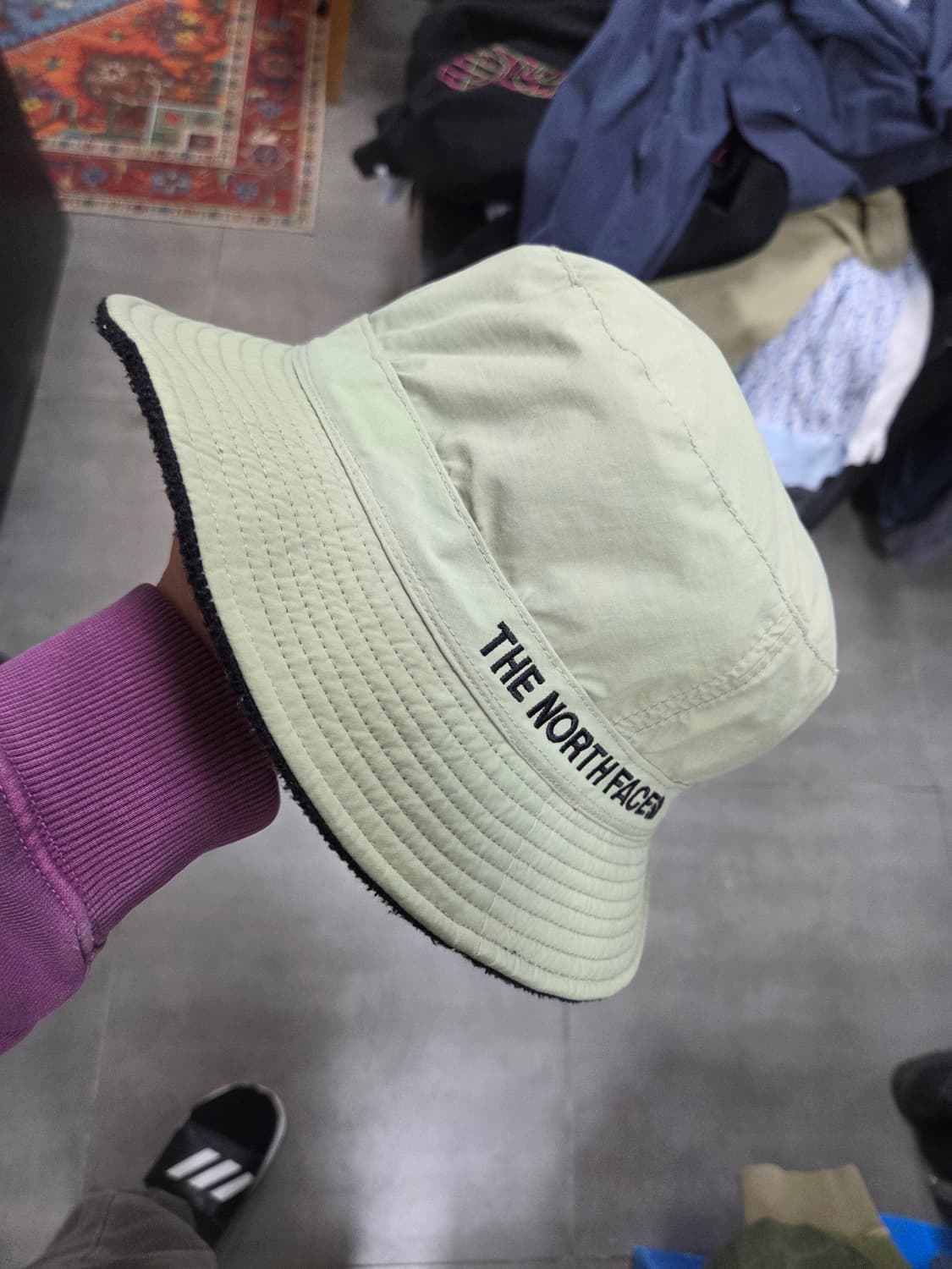 노스페이스 리버시블 플리스 버킷햇 m 상품이미지5