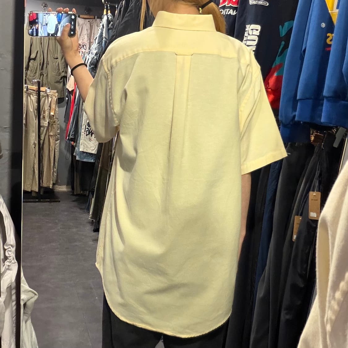 [IM] Carhartt 칼하트 반팔 셔츠 옐로우 상품이미지3