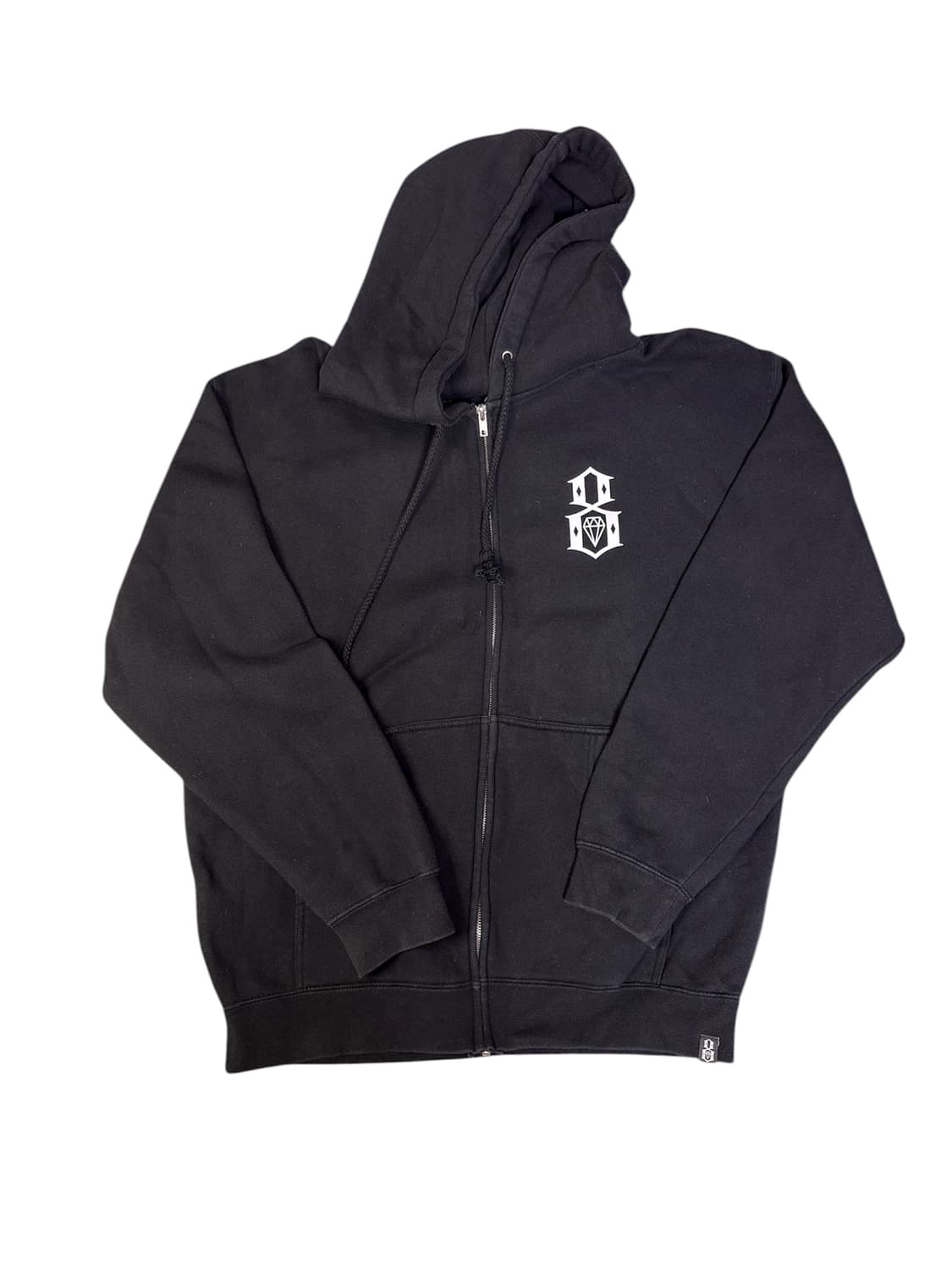 빈티지 레벨8 REBEL8 시그니처 로고 후드 집업 M 상품이미지1