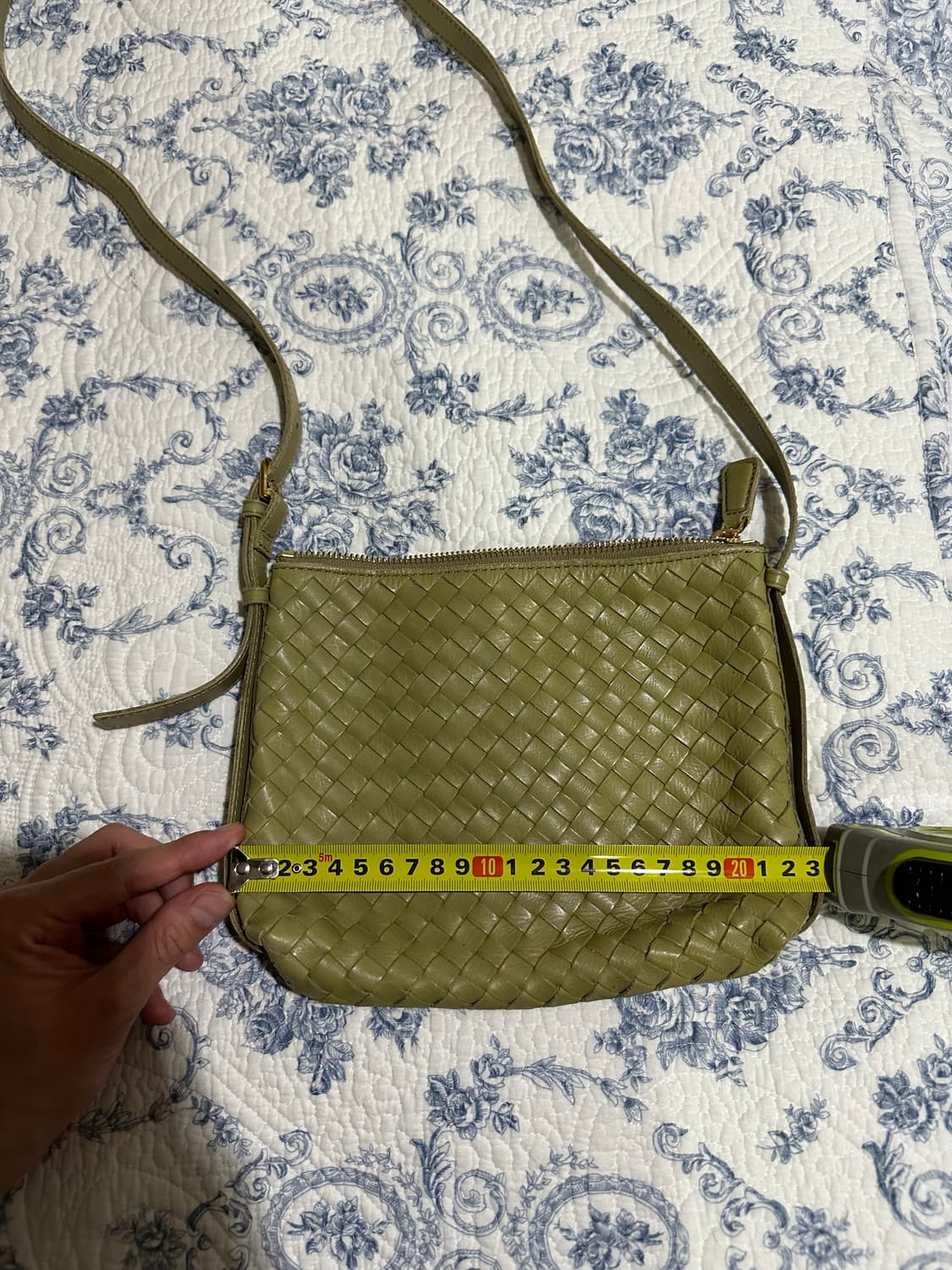 Madewell 보테가스타일 연두 숄더백 크로스백 상품이미지4