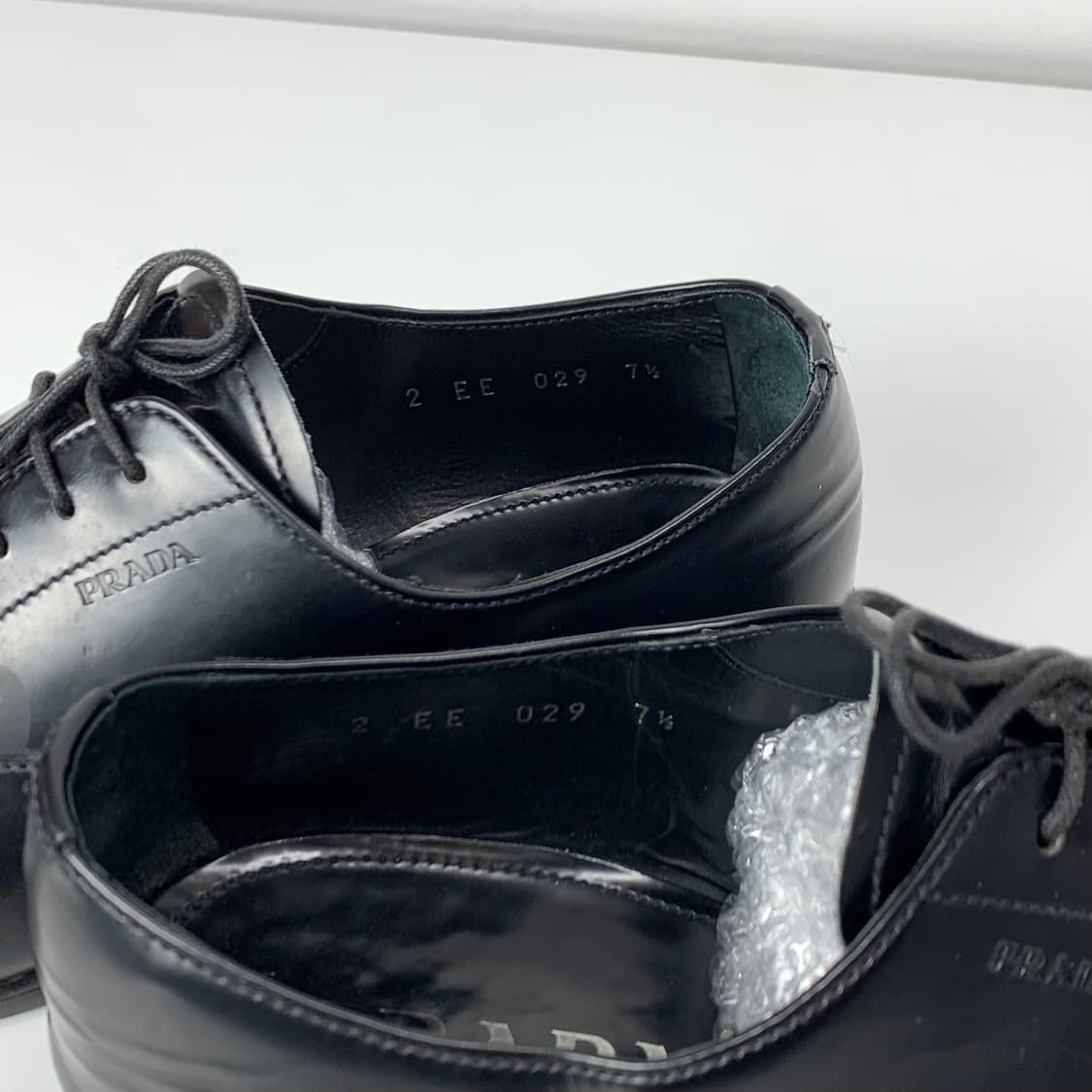 프라다 레더 더비 슈즈 상품이미지7