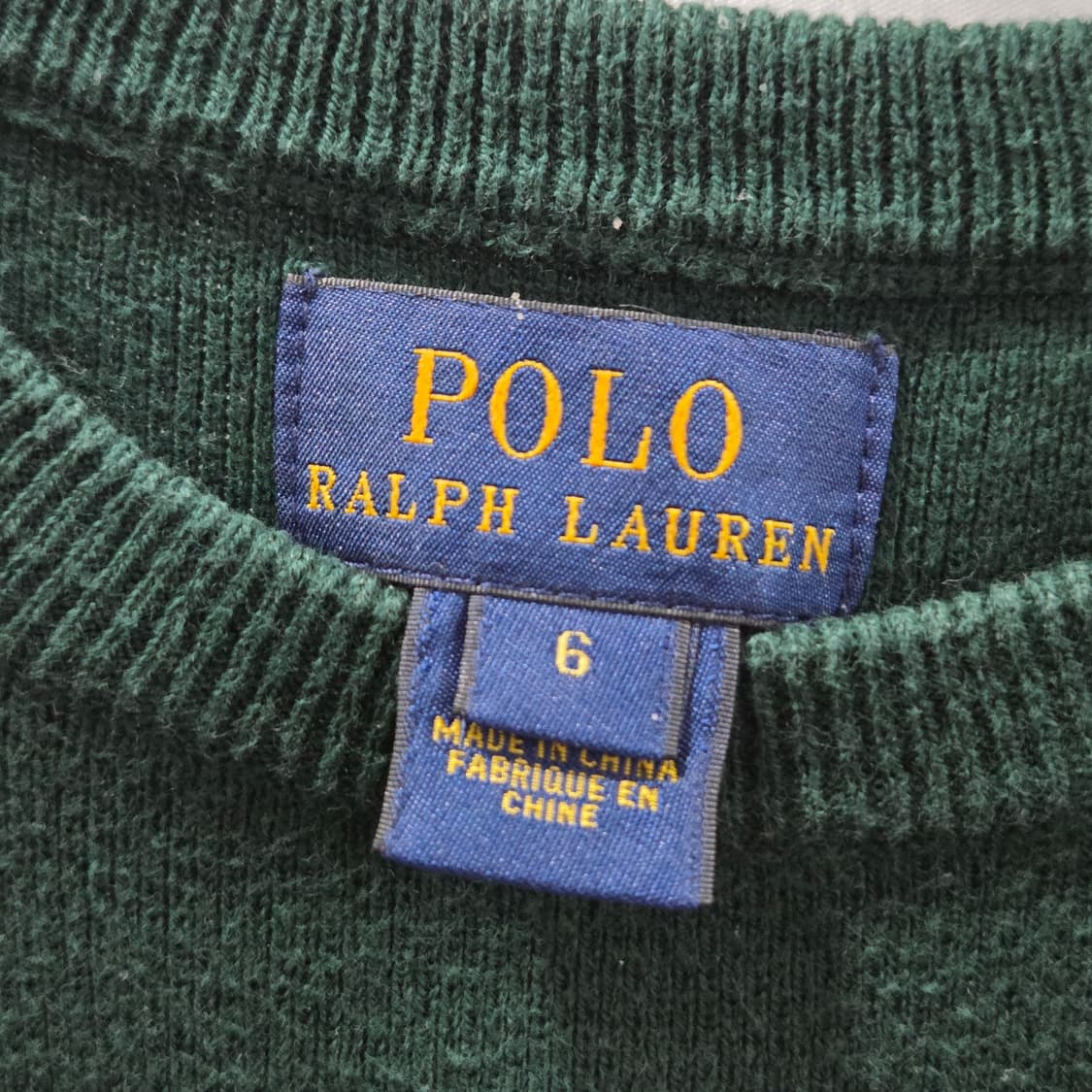 폴로랄프로렌 키즈 앨보우패치 니트 6 상품이미지3